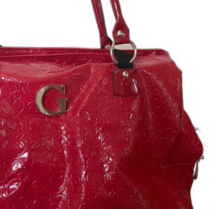 Red Guess Weekender Bag Like New